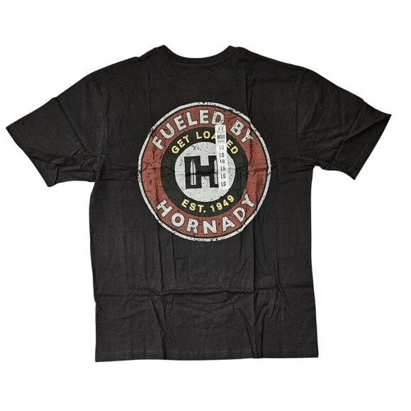 Hornady Gas Station Size XL Tee Shirt Casual Tar Ammo Reloading Short Sleeve - Picture 4 of 4